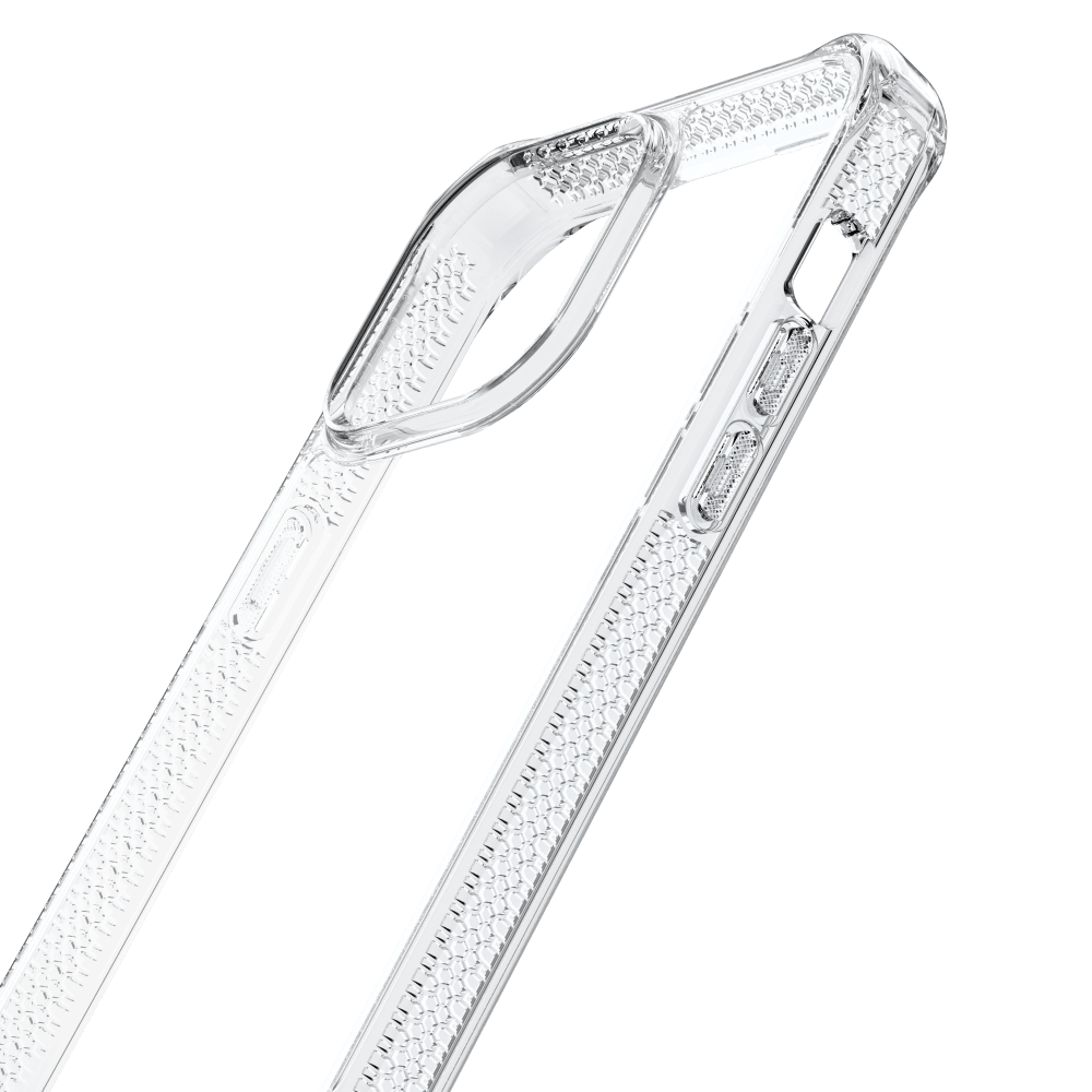ITSKINS - Hybrid_R Clear Case for Apple iPhone 15 Plus / iPhone 14 Plus - Transparent