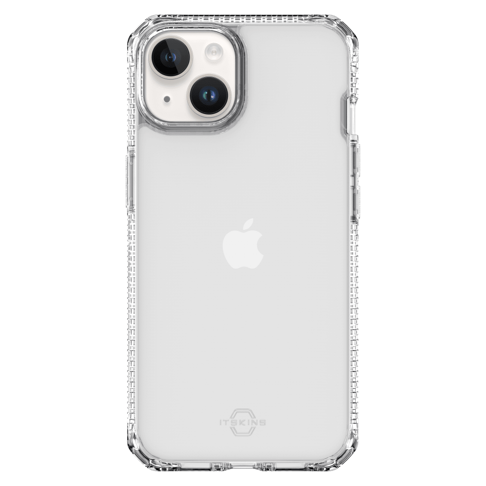 ITSKINS - Hybrid_R Clear Case for Apple iPhone 15 Plus / iPhone 14 Plus - Transparent