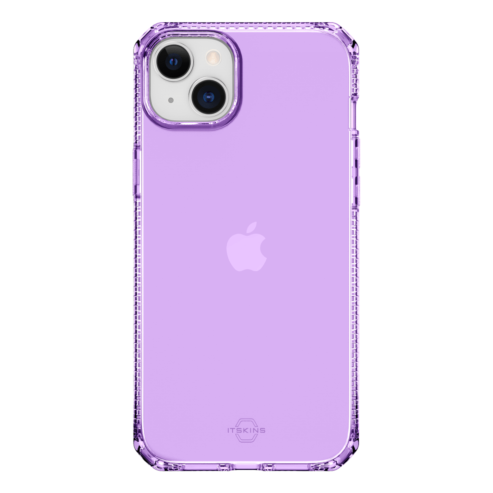 ITSKINS - Spectrum_R Clear Case for Apple iPhone 14 Plus - Light Purple