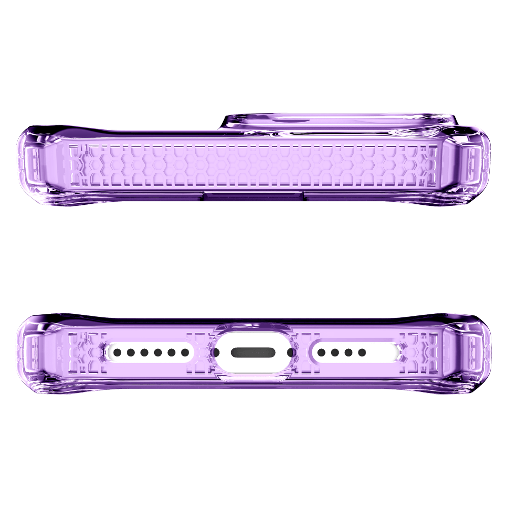 ITSKINS - Spectrum_R Clear Case for Apple iPhone 14 Plus - Light Purple