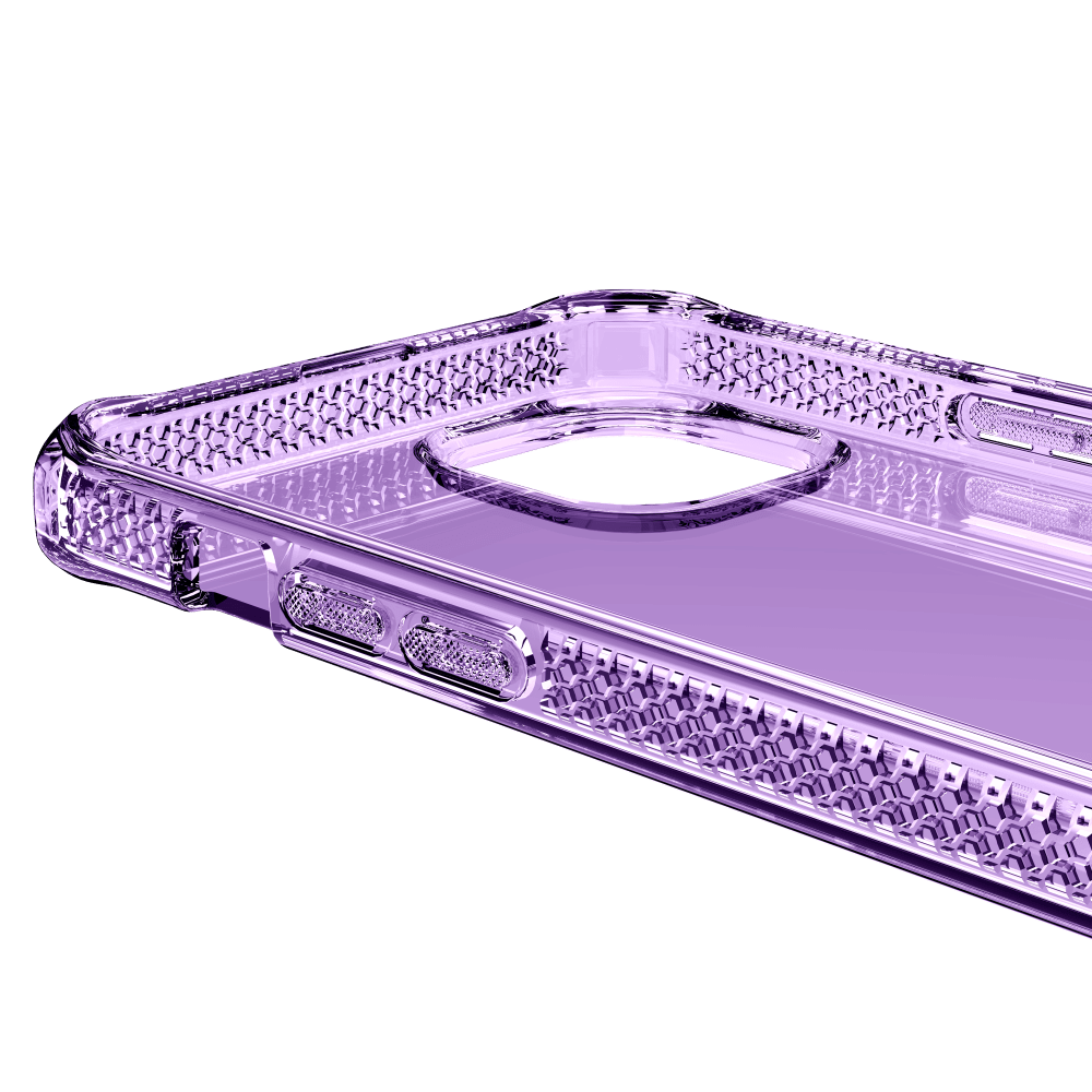 ITSKINS - Spectrum_R Clear Case for Apple iPhone 14 Plus - Light Purple
