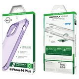 ITSKINS - Spectrum_R Clear Case for Apple iPhone 14 Plus - Light Purple