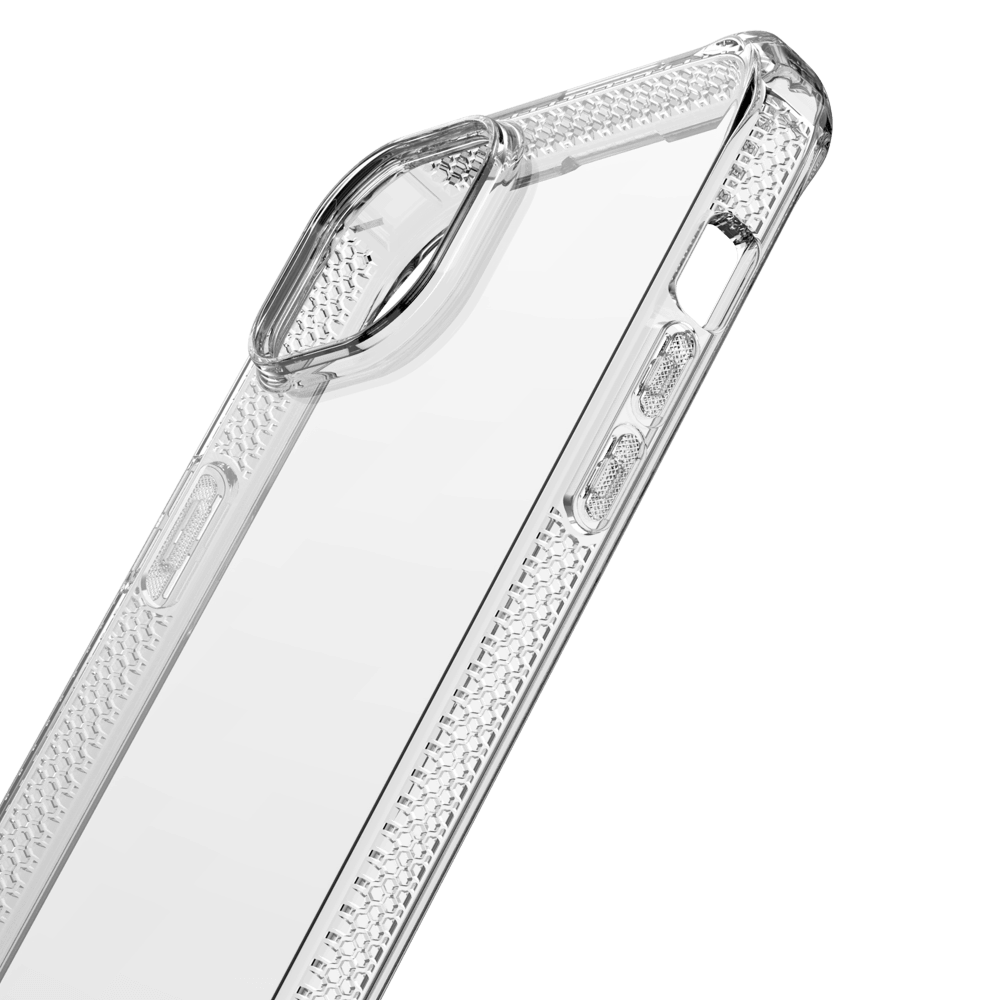 ITSKINS - Spectrum_R Clear Case for Apple iPhone 15 Plus / iPhone 14 Plus - Transparent