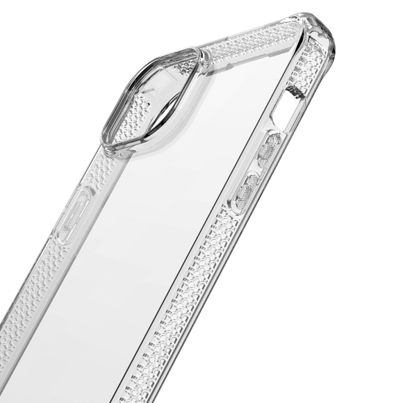 ITSKINS - Spectrum_R Clear Case for Apple iPhone 15 Plus / iPhone 14 Plus - Transparent