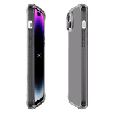 ITSKINS - Spectrum_R Clear Case for Apple iPhone 15 Plus / iPhone 14 Plus - Smoke