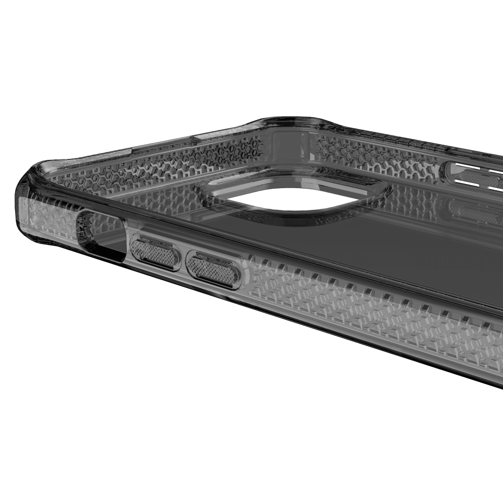 ITSKINS - Spectrum_R Clear Case for Apple iPhone 15 Plus / iPhone 14 Plus - Smoke