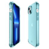 ITSKINS - Spectrum_R Clear Case for Apple iPhone 14 Plus - Light Blue
