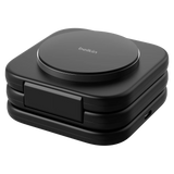 Belkin - Boost Charge Pro 3 in 1 Wireless Charging Travel Pad with Qi2