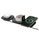 Belkin - Boost Charge Pro 3 in 1 Wireless Charging Travel Pad with Qi2