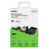 Belkin - Boost Charge Pro 3 in 1 Wireless Charging Travel Pad with Qi2