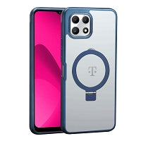 T-Mobile Revvl 7 5G Ring Kickstand Case Blue