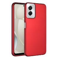 Moto G Power 5G 2024 Simple Hard Case Red
