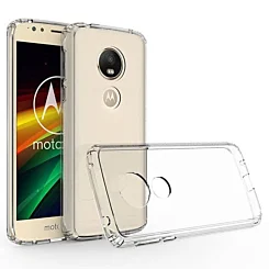 Motorola G6 Play / E5 / E5Plaly Hybrid Case with Air Cushion Technology -CLEAR