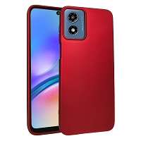 Moto G Play 4G 2024 Simple Hard Case Red