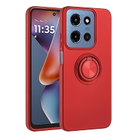 Moto G 5G 2025/2026/G Play 2026 Ring Kickstand Case Red