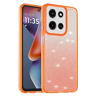 Moto G 5G 2025/2026/G Play 2026 Glitter Case Orange