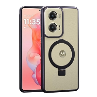 Moto G Stylus 5G 2024 Ring Kickstand Case Black