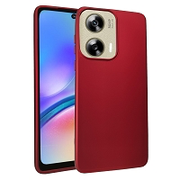 Moto G Stylus 5G 2024 Simple Hard Case Red