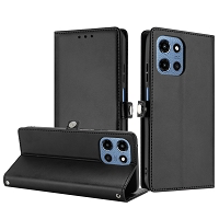Moto G Stylus 5G 2025 Wallet Case Black