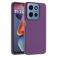 Moto G Stylus 5G 2025 Simple Hard Case Purple