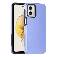 Moto G 5G 2023 Dual Layer Magnetic Hybrid Case Purple