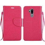 LG G7 ThinQ Wallet Case Red