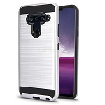 LG V40 ThinQ Hybrid Case Silver
