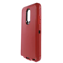 Heavy Duty Case for LG Stylo 5 (RED)