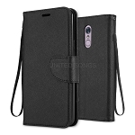LG Stylo 5 Wallet Case Black