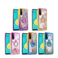 K22 LQRG Liquid Glitter Dual Color Ring Case