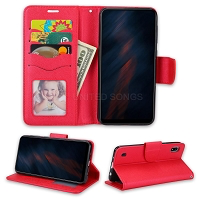 LG K40 Wallet Case Red