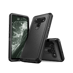 Heavy Duty Case for LG Stylo 6 / K71 (BLACK)