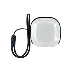 Galaxy Buds Pro / Buds 2 Pro / Buds 2 / Buds FE / Buds Live Transparent Case - CLEAR & BLACK
