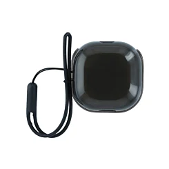 Galaxy Buds Pro / Buds 2 Pro / Buds 2 / Buds FE / Buds Live Transparent Case - BLACK & BLACK