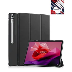 Smart Shockproof Stand Case - BLACK for Galaxy Tab S10 Ultra / S9 Ultra / S8 Ultra (14.6")