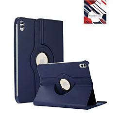 360 Degree Rotating Swivel Stand Case - DARK BLUE for Galaxy Tab S10 Ultra / S9 Ultra / S8 Ultra (14.6")