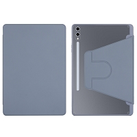 Samsung Galaxy Tab S10 Ultra Full Protection Transparent Backshell Stand Case Blue