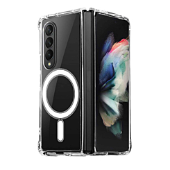 Galaxy Z Fold 4 Wireless Charging Clear Case (Full Bottom Close)