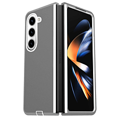 Galaxy Z Fold 5 Heavy Duty Case - GRAY & WHITE