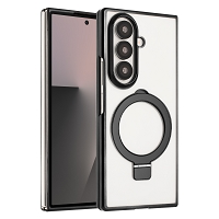 Samsung Galaxy Z Fold 7 Magsafe Ring Kickstand Case Black