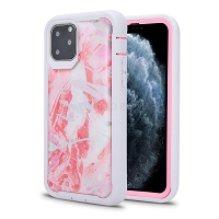 Samsung Galaxy Note 10 HDT Hybrid Transparent Case White/Pink