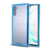 TPA Samsung Galaxy Note 10 Slim Fit Hard Clear Case Blue