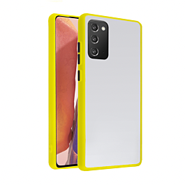 Hard PC Rear / Soft TPU Colorful Border Case - Style 4 for Galaxy Note 20