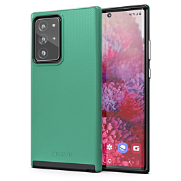 Galaxy Note 20 Shock Absorption Protective Dual Layer Case - TEAL
