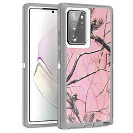 Heavy Duty Case for Galaxy Note 20 (CAMO PINK)