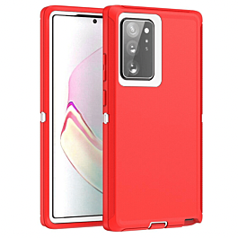 Heavy Duty Case for Galaxy Note 20 (RED & WHITE)