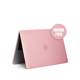 Carbon Fiber Protective Case (PINK) for Macbook Air 13.3 (A1932 / A2179 / A2337)
