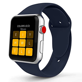 iWatch 38MM/40MM Silicone Band - MIDNIGHT BLUE
