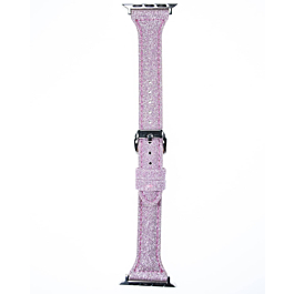 iWatch (38/40/41mm) Glitter Leather Band - 3