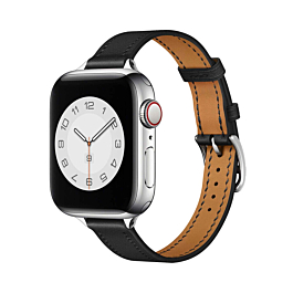 iWatch (38/40/41mm) Genuine Leather Band - BLACK